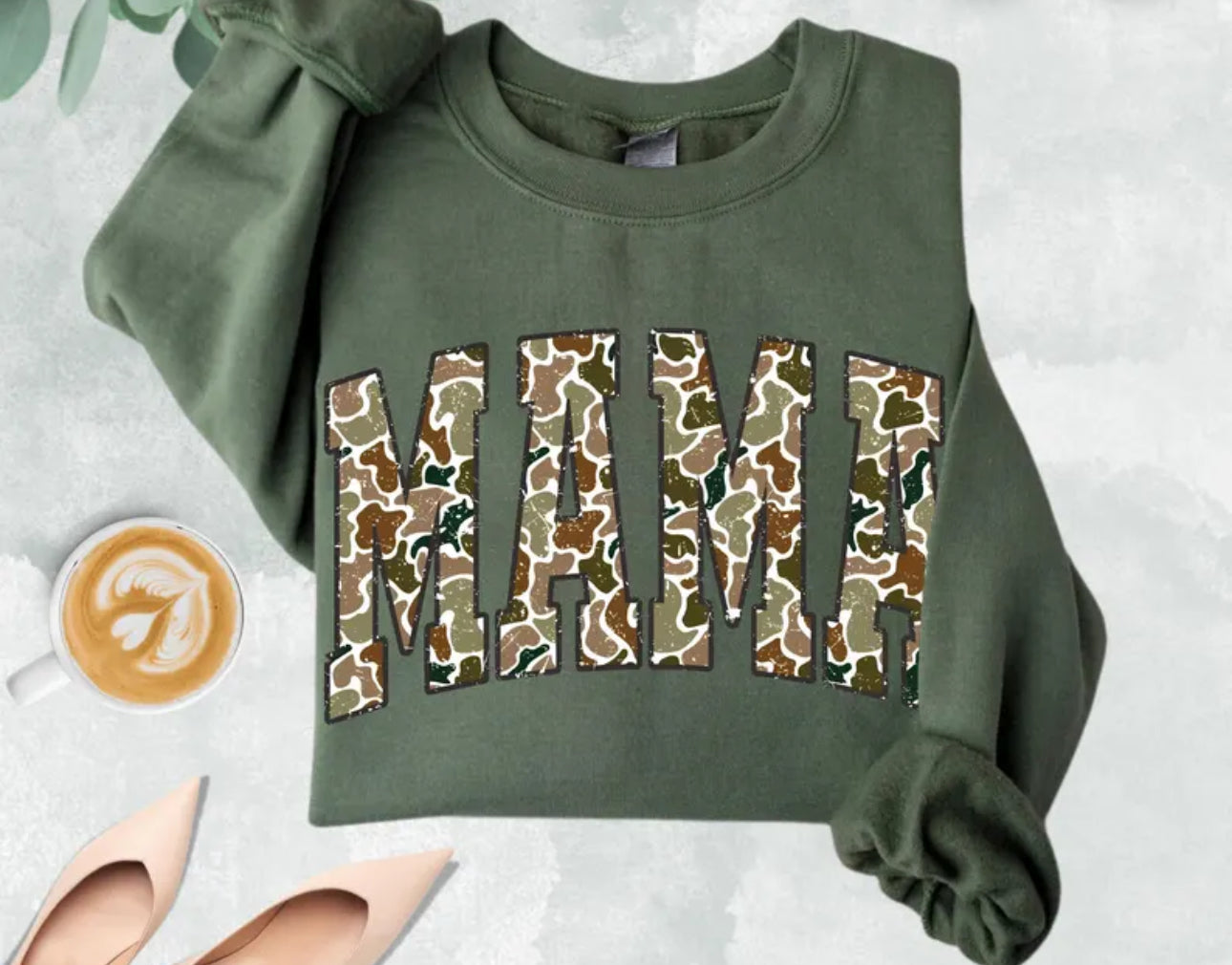 Camo Mama Sweatshirt