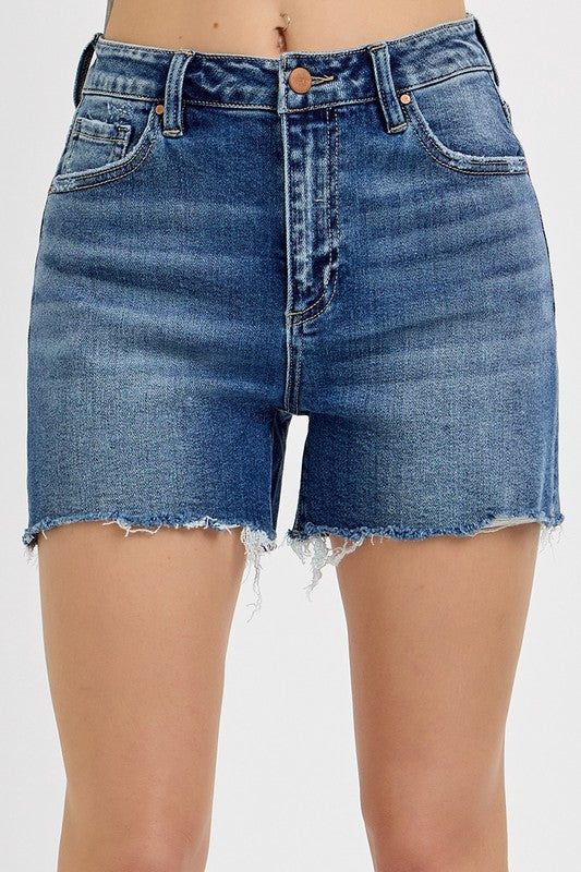 High Rise Relaxed Fit Shorts