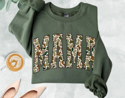 Camo Mama Sweatshirt