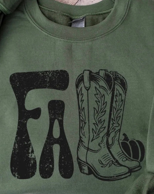 Fall Cowgirl T-Shirt