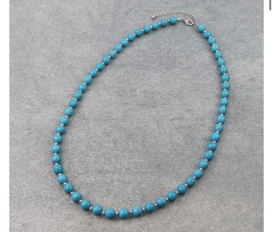 Western Semi Stone Necklace