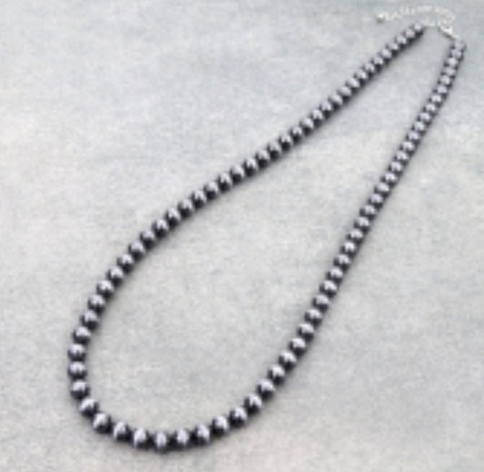 Navajo Style Pearl Necklace