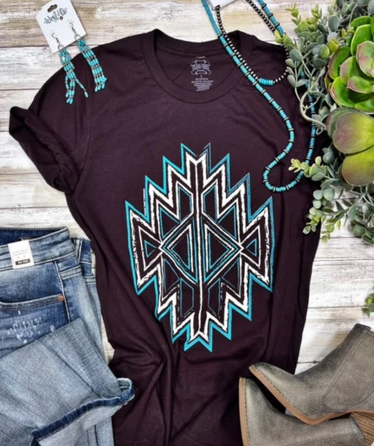 Kyndal Aztec Tee