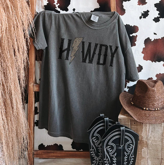 Howdy Distressed Vintage Tee