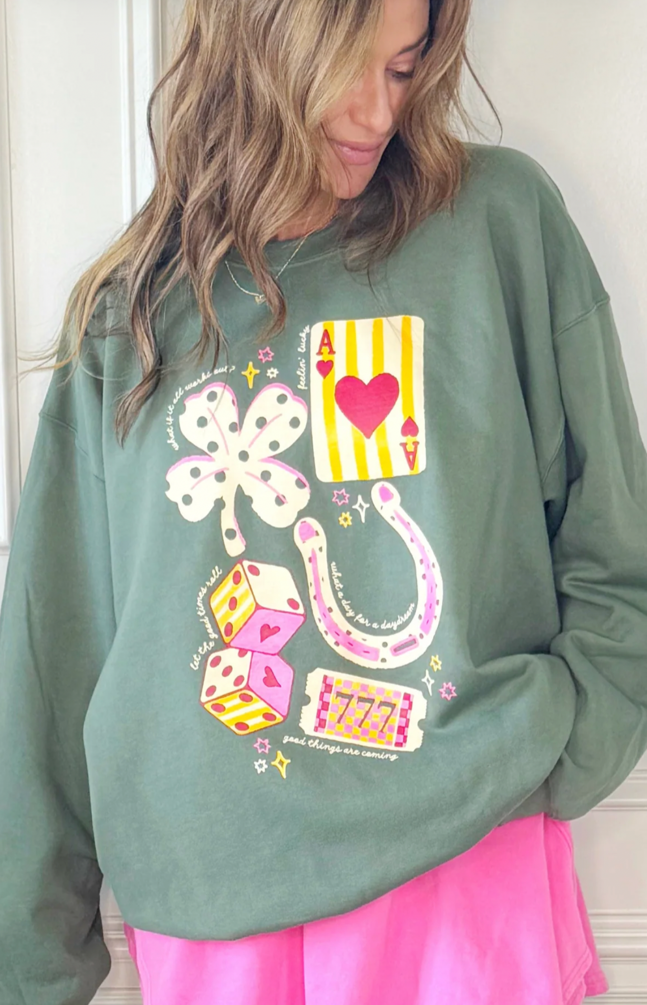 GOOD LUCK TRINKETS SWEATSHIRT