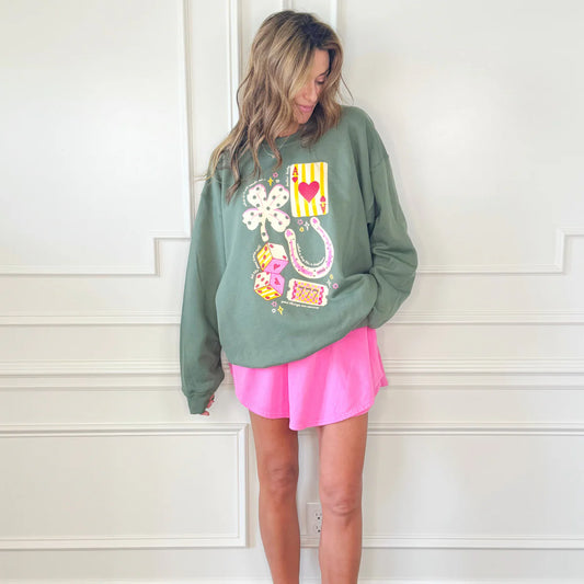 GOOD LUCK TRINKETS SWEATSHIRT